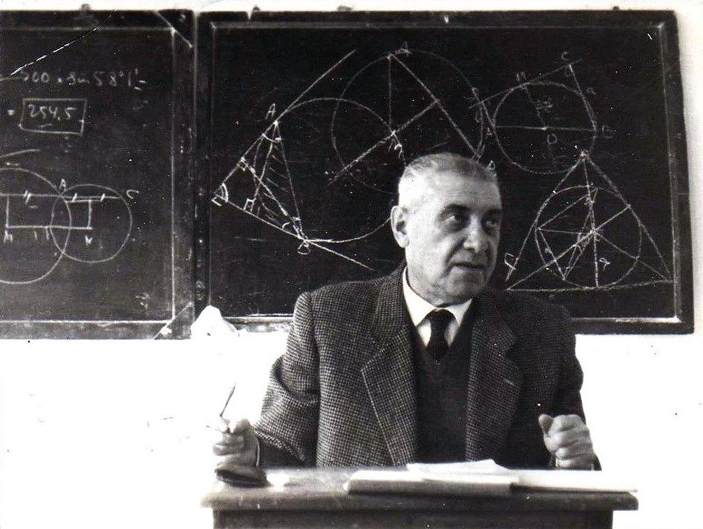 יוסף גורדון בתיכון "גמנסיה השכלה", 1966